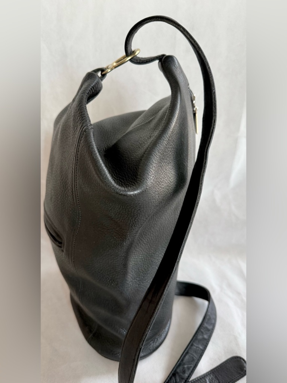 COACH Vintage Sonoma Flat Pack Sling Backpack Leather Convertible Crossbody 4944 - Picture 4 of 16